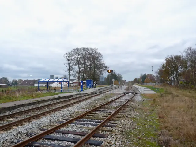 Billede af Jerup Station.