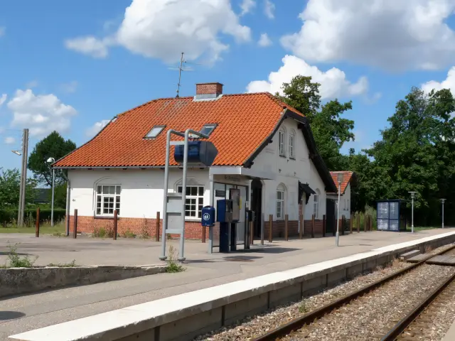 Billede af Kirke-Eskildstrup Station.