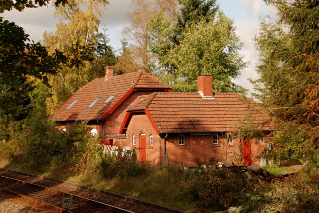 Billede af Kirkeby Station.