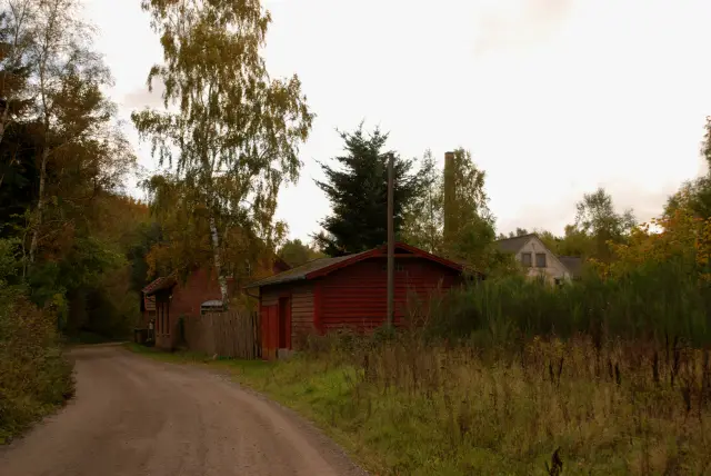Billede af Kirkeby Stations pakhus.