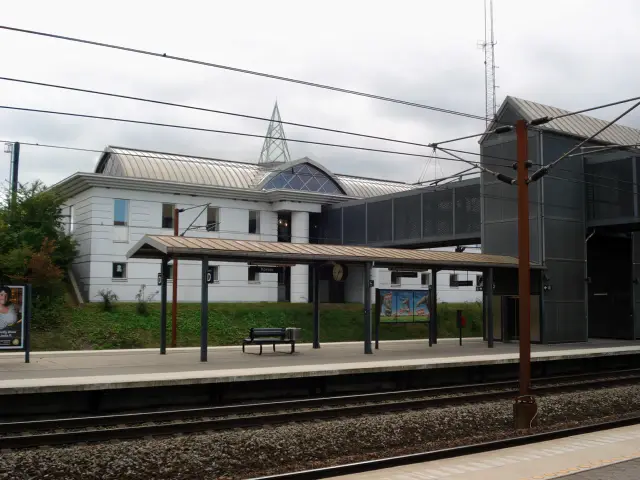 Billede af Korsør Station.