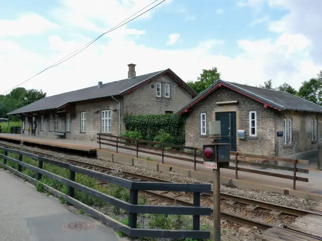 Billede af Lejre Station.