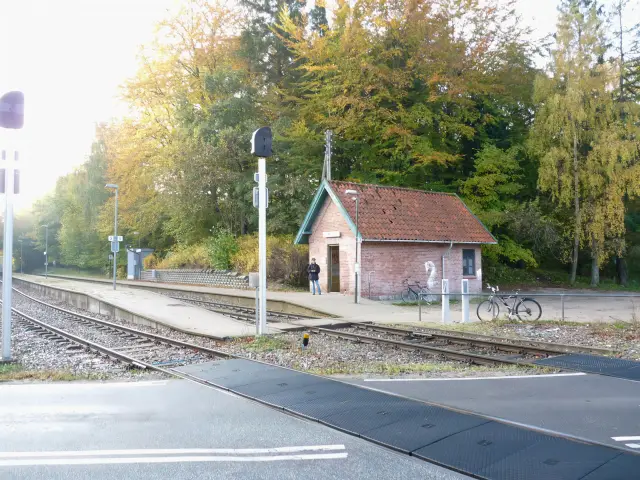 Billede af Mårum Station.