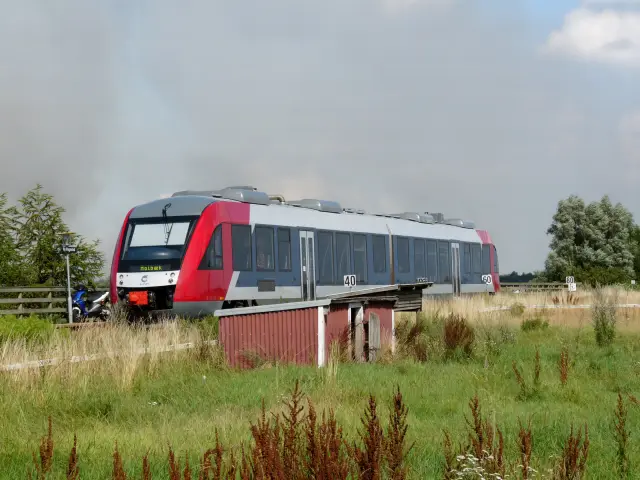 Billede af RTOG 2027-2127, tidligere VL 2027-2127 fotograferet ud for Ny Hagested Station.