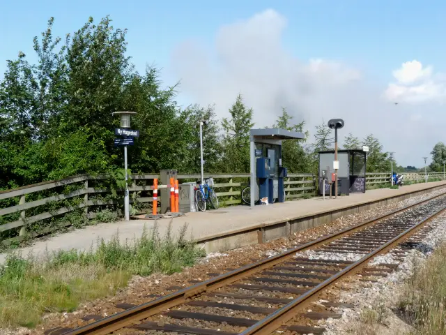 Billede af Ny Hagested Station.
