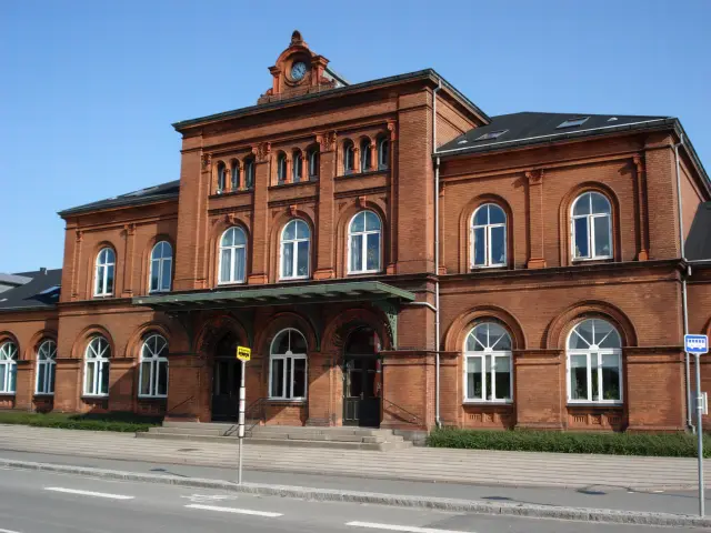 Billede af Nyborg Station.