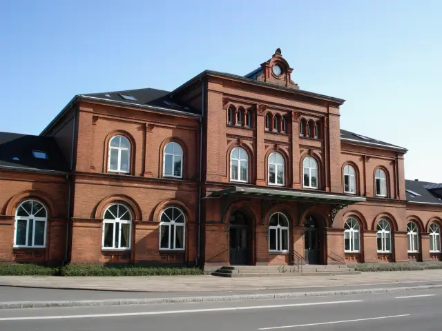 Billede af Nyborg Station.