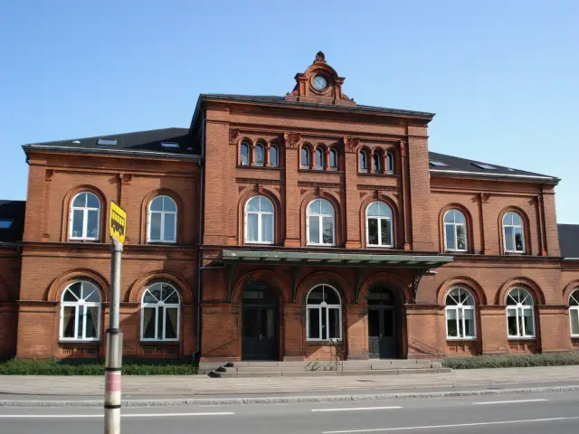 Billede af Nyborg Station.