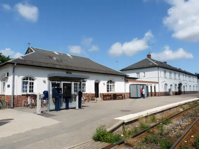 Billede af Nykøbing Sjælland Station.