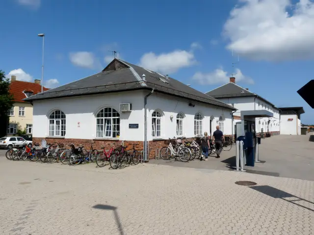 Billede af Nykøbing Sjælland Station.