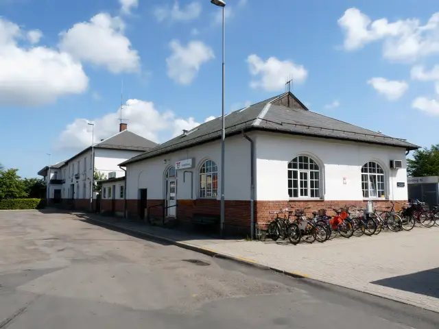 Billede af Nykøbing Sjælland Station.