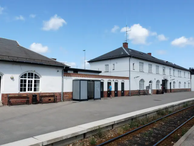 Billede af Nykøbing Sjælland Station.