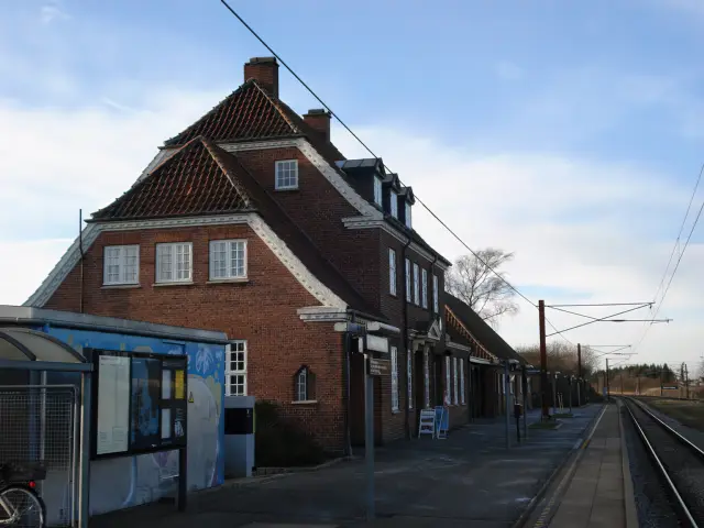 Billede af Nørre Aaby Station.