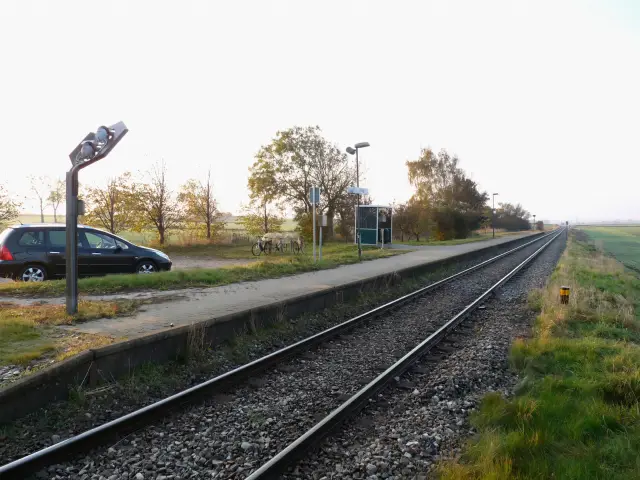 Billede af Pårup Station.