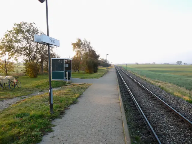 Billede af Pårup Station.