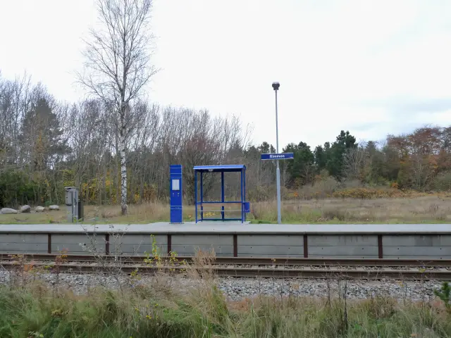 Billede af Rimmen Station.
