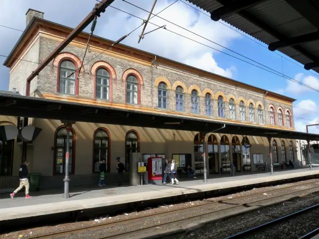 Billede af Roskilde Station.