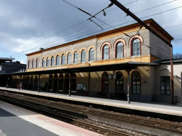 Billede af Roskilde Station.
