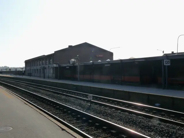 Billede af Skanderborg Station.