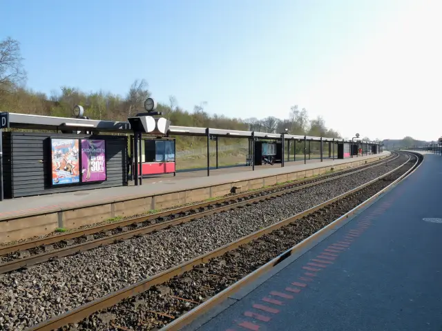 Billede af Skanderborg Station.
