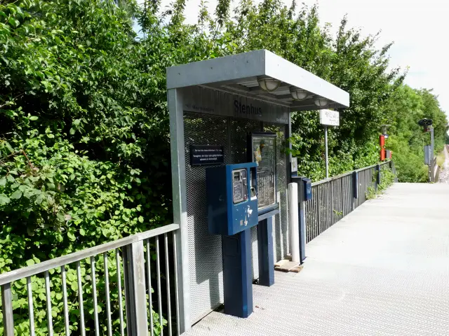 Billede af Stenhus Station.