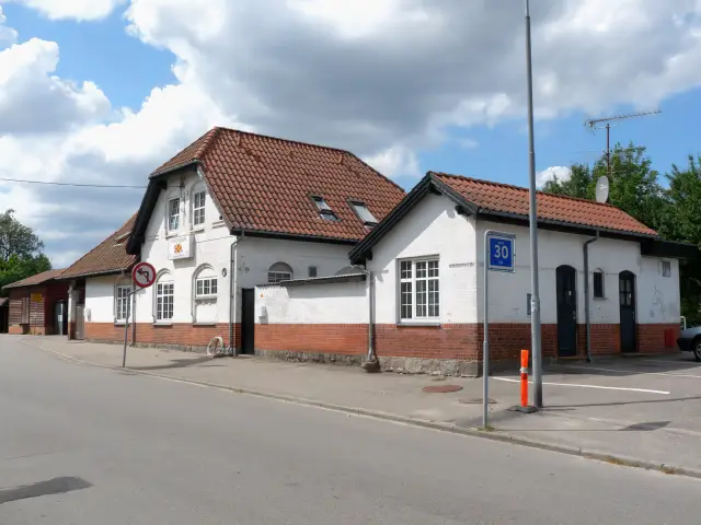 Billede af Store Merløse Station.