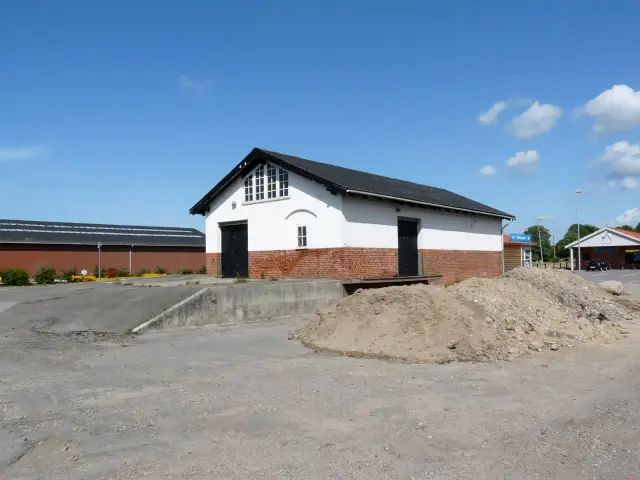 Billede af Svinninge Stations pakhus.