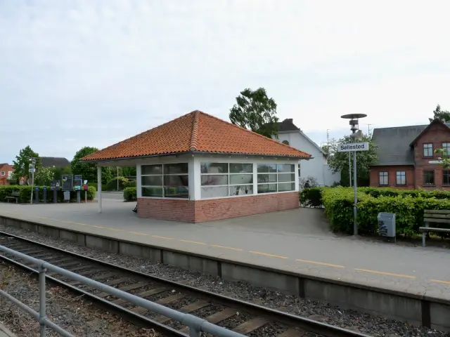 Billede af Søllested Station.
