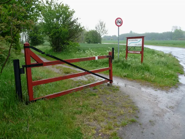 Billede af Vennersminde Trinbræt - Trinbræt er nedrevet, men Vennersminde Trinbræt har ligget her.