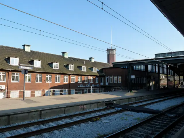Billede af Fredericia Banegård.