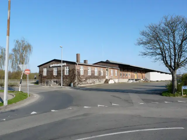 Billede af Horsens Godsbanegård.