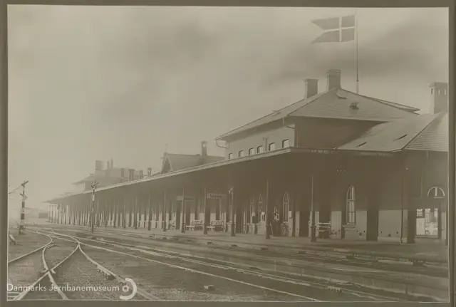 Billede af Vedsted-Hvidding Station.