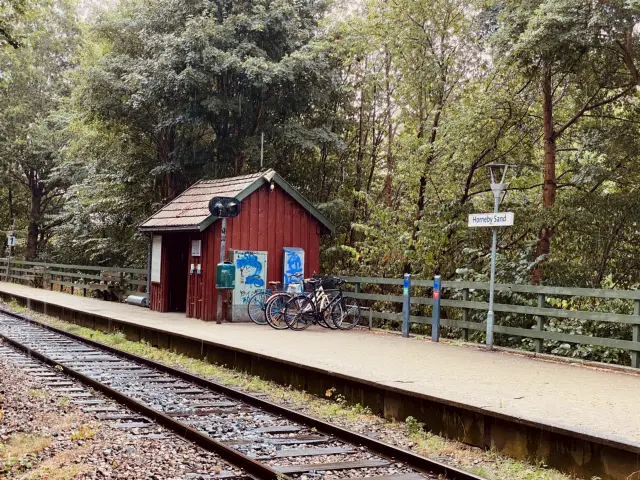Billede af Horneby Sand Station.