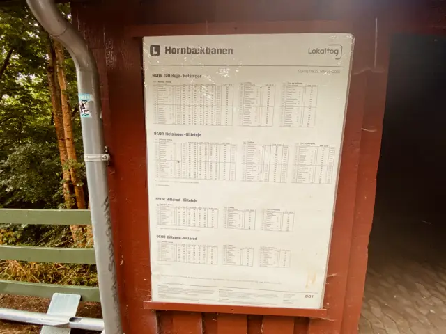 Billede af Horneby Sand Station.