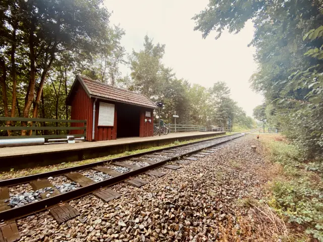 Billede af Horneby Sand Station.