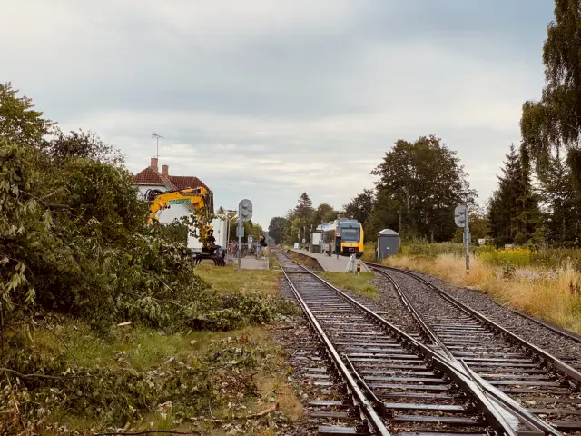 Billede af Dronningmølle Station.