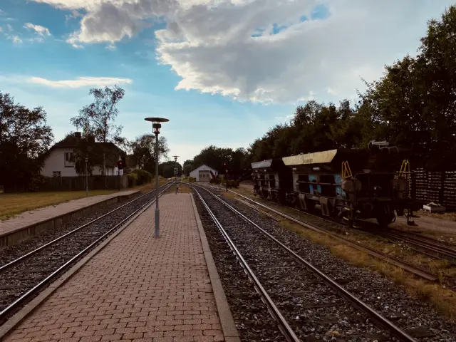 Billede af Firhøj Station.