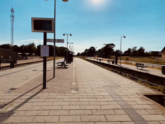 Billede af Gilleleje Station.