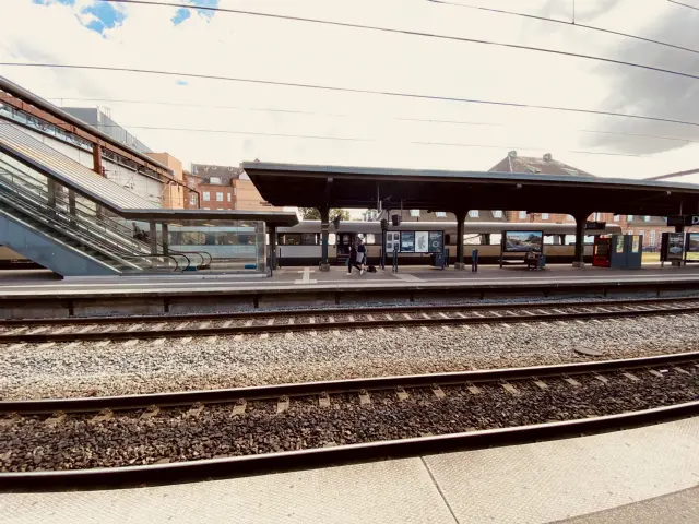 Billede af Odense Banegård Center.