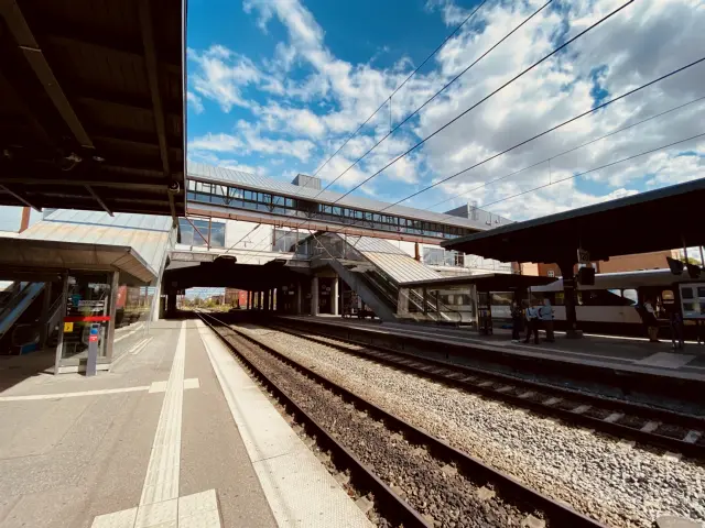 Billede af Odense Banegård Center.