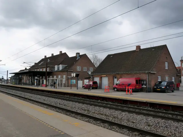 Billede af Ringsted Station.