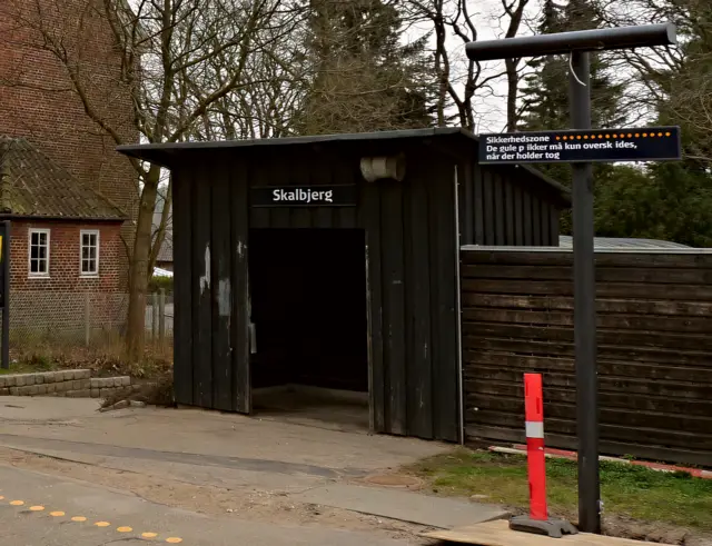 Billede af Skalbjerg Station.