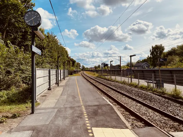 Billede af Skalbjerg Station.