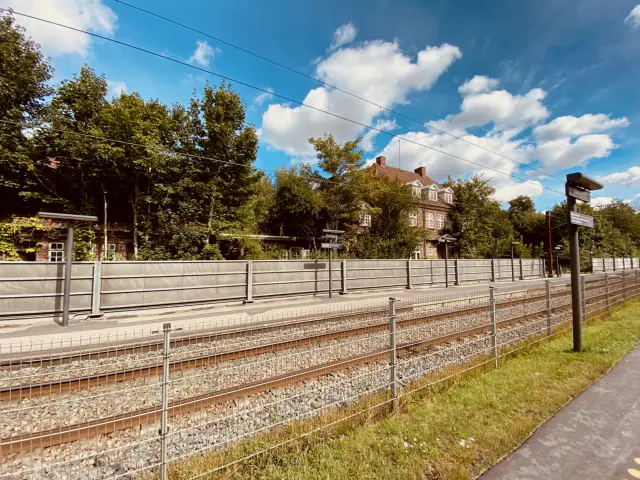 Billede af Skalbjerg Station.
