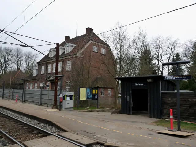 Billede af Skalbjerg Station.