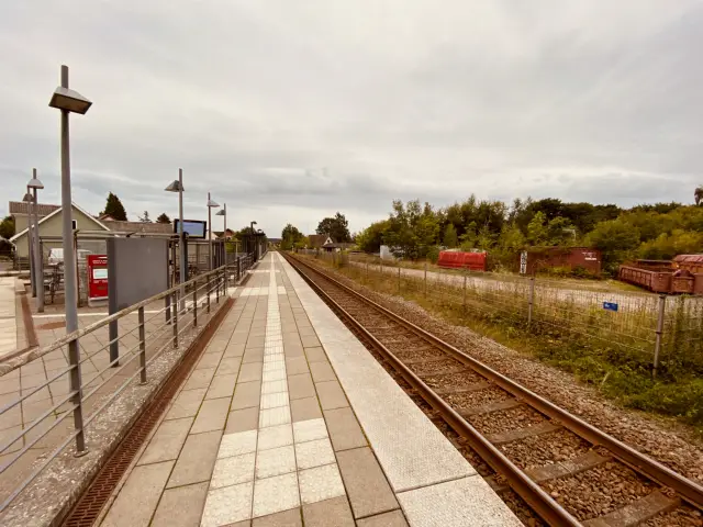 Billede af Stenstrup Syd Station.