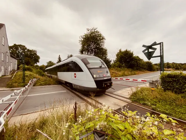 Billede af DSB MQ 4127-4927 fotograferet ud for Svendborg Vest Station.