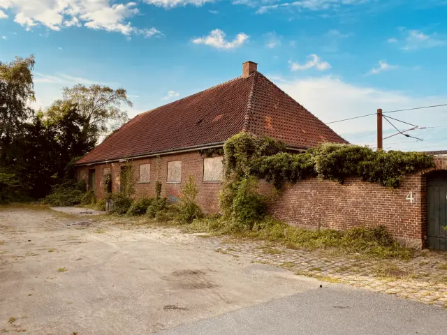 Billede af Nørre Aaby Stations varehus.