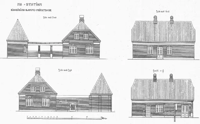 Tegning af No Station.