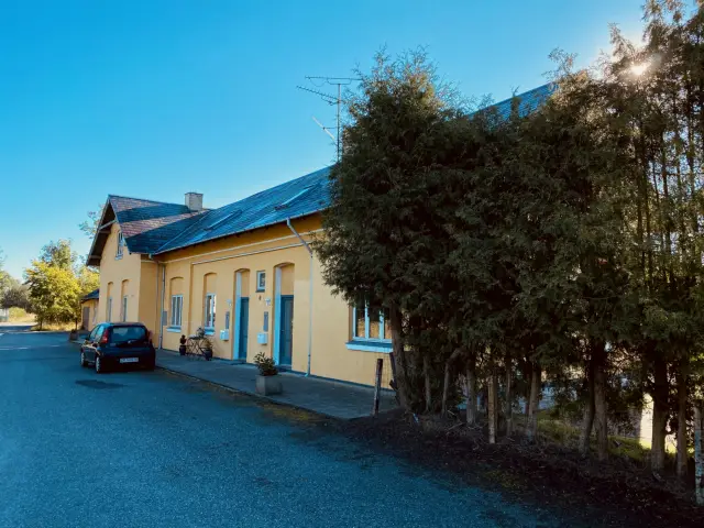 Billede af Højrup Station.